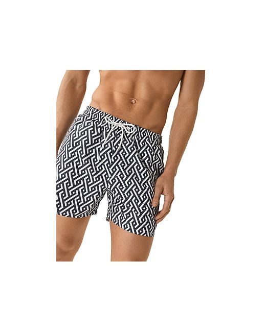 Reiss Clifford Geometric Printed Swim Shorts