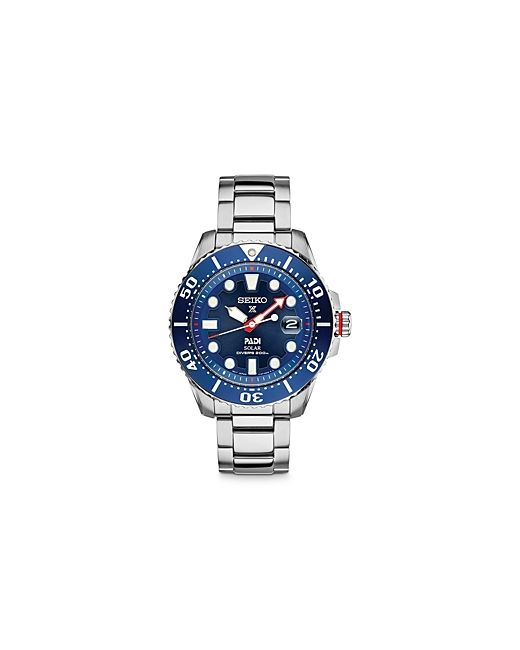 Seiko Watch Prospex Padi Edition Solar Divers Watch 40mm