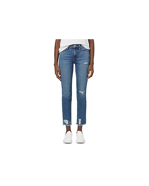 Hudson Nico Mid Rise Ankle Straight Leg Jeans in