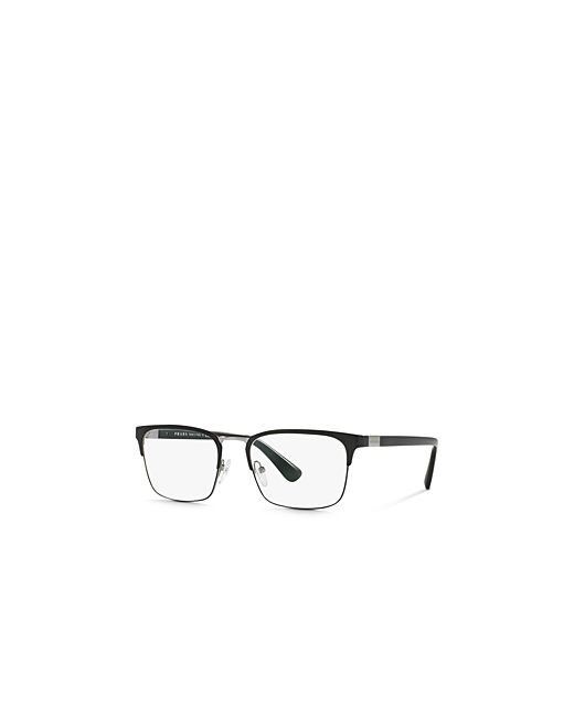Prada Rectangle Clear Glasses 57mm