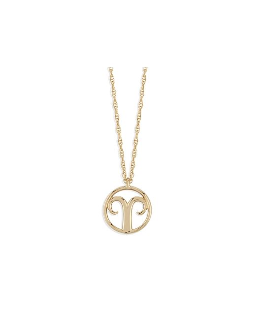 Bloomingdale's Zodiac Pendant Necklace in 14K Gold 18 100 Exclusive