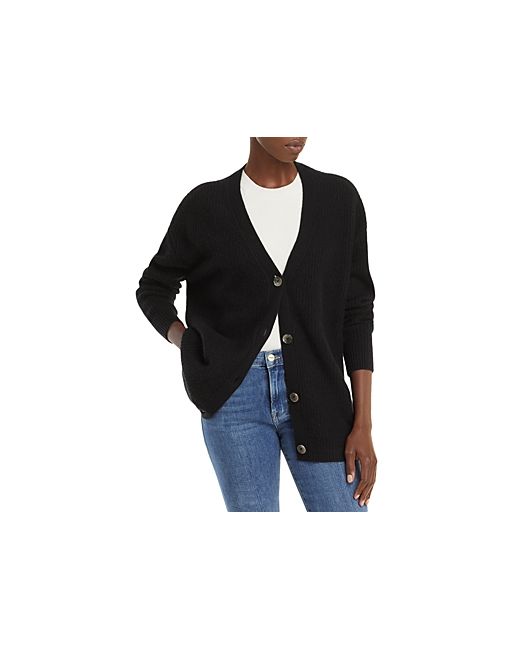 C By Bloomingdale's Ribbed Oversized Cashmere Cardigan 100 Exclusive