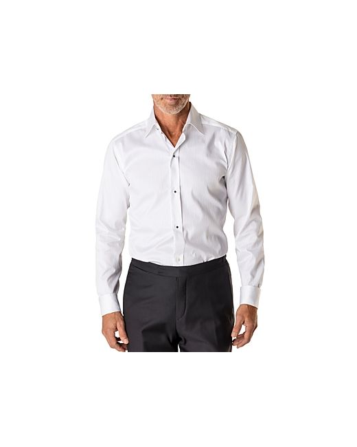 Eton Tonal Striped Contemporary Fit Formal Dress Shirt