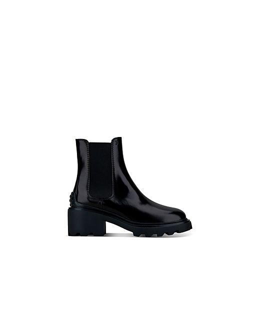 Tod's Pull On Lug Sole Chelsea Boots