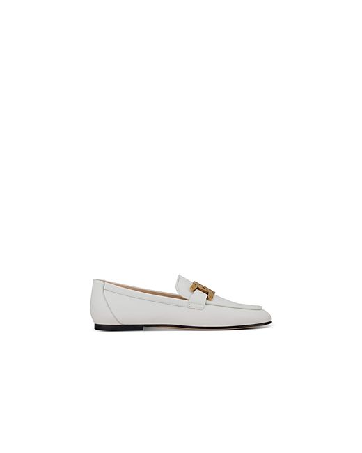 Tod's Kate Almond Toe Leather Loafers