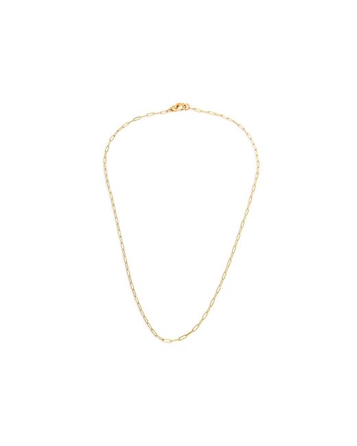 AllSaints Oval Link Chain Convertible Necklace 18