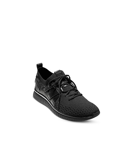 Cole Haan GrandMtion Woven Stitchlite Lace Up Sneakers