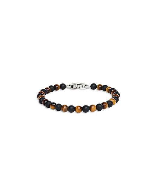 David Yurman Spiritual Beads Bracelet with Onyx and Tigers Eye