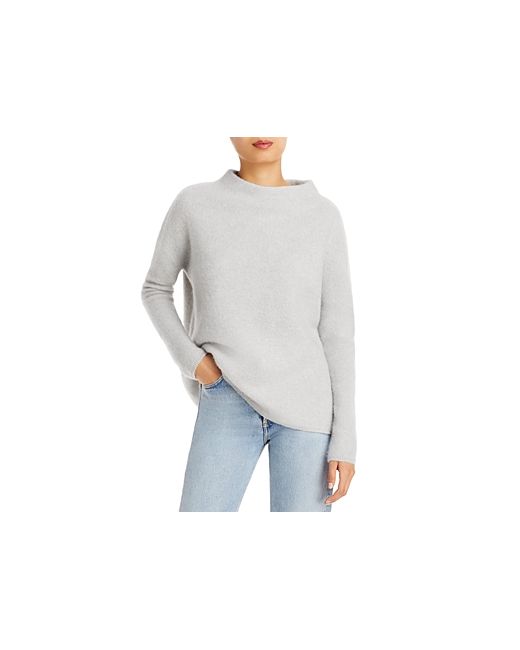 C By Bloomingdale's Brushed Mock Neck Sweater 100 Exclusive