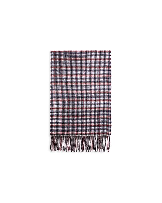 The Men's Store At Bloomingdale's Cashmere Small Check Scarf 100 Exclusive