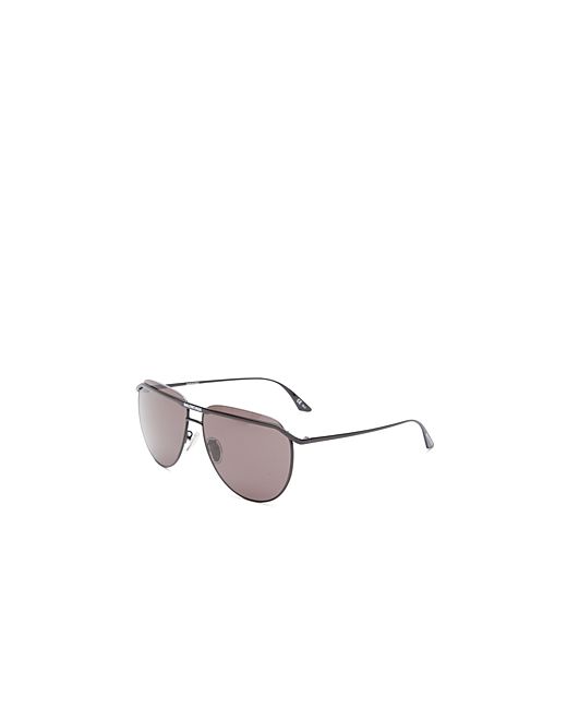 Balenciaga Brow Bar Aviator Sunglasses 62mm