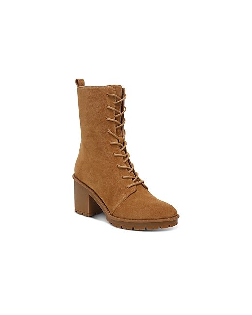 Vince Henderson Lace Up High Heel Booties