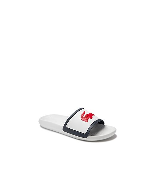 Lacoste Croco Slide Sandals