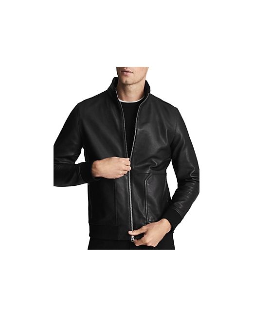 Reiss Walton Leather Jacket