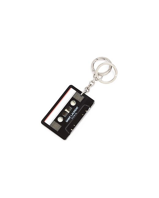 Saint Laurent Cassette Tape Key Ring