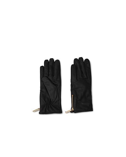 Whistles Zip Detail Gloves