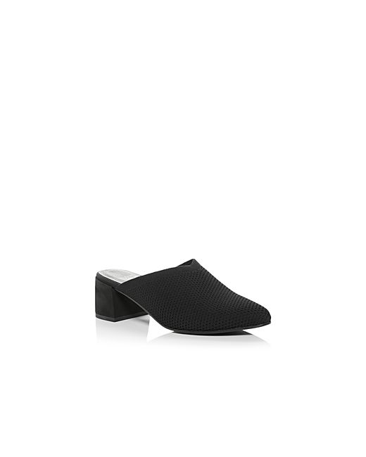 Eileen Fisher Stretch Pointed Mules