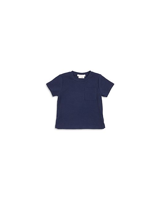FIRSTS by petit lem Boys Ribbed Pocket Tee Baby
