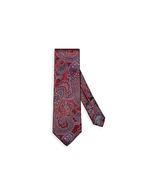 Eton Silk Paisley Jacquard Classic Tie