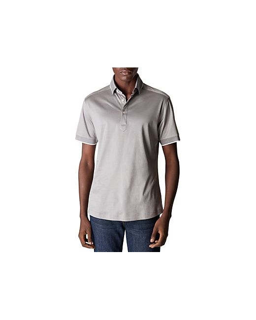 Eton Cotton Tipped Contemporary Fit Polo Shirt