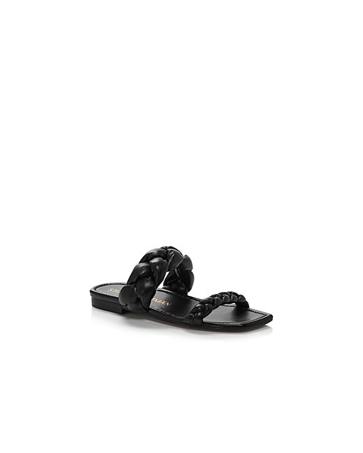 Stuart Weitzman Playa Braided Slide Sandals