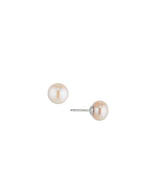 Nadri Cultured Genuine Freshwater Pearl Button Earrings