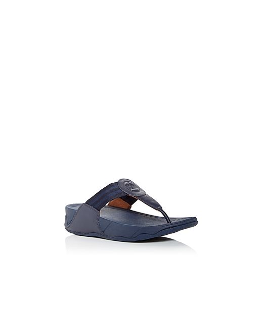 FitFlop Walkstar Leather Toe Post Sandals