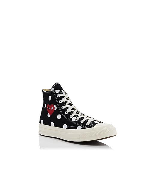 Comme Des Garçons Play x Converse Chuck Taylor Lace Up High Top Sneakers