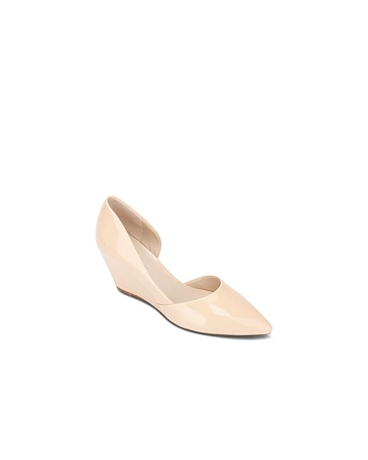 Kenneth Cole Ellis Pointed Wedge Pumps
