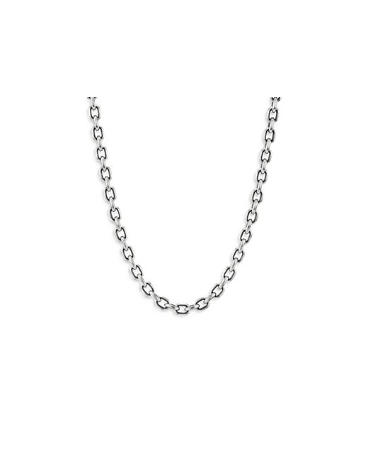 David Yurman Deco Chain Link Necklace in Sterling 24