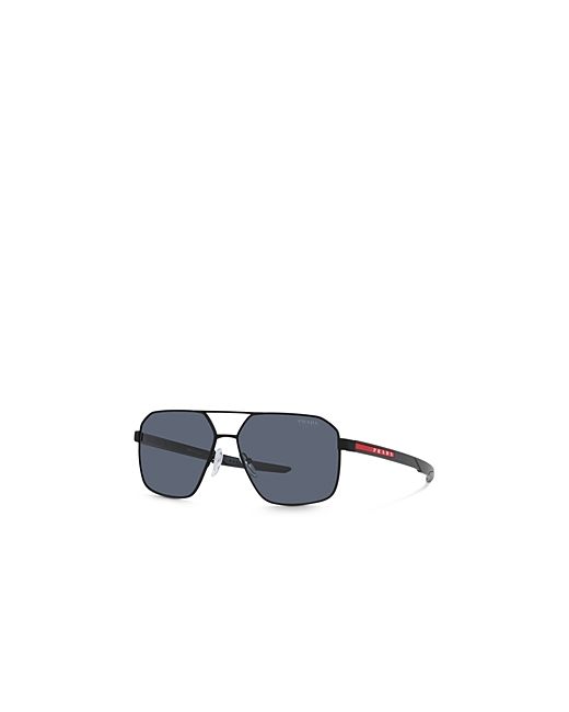 Prada Irregular Square Sunglasses 60mm