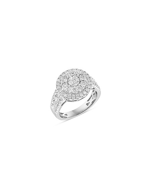 Bloomingdale's Diamond Double Halo Ring in 14K Gold 1.65 ct. t.w. 100 Exclusive