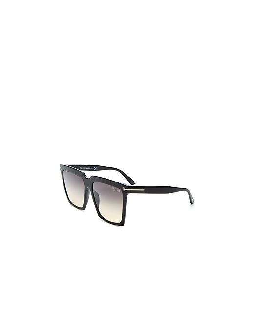 Tom Ford Sabrina Square Sunglasses 58mm