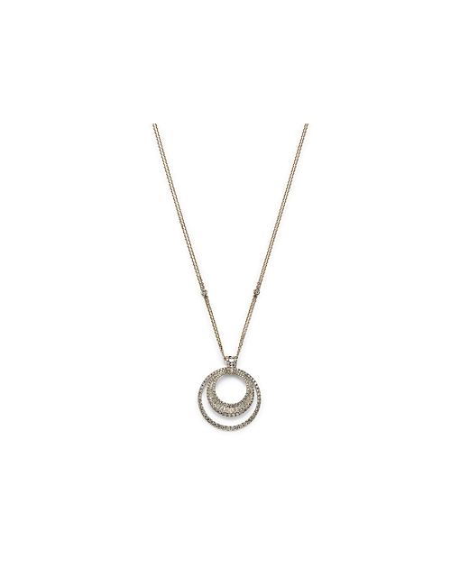 Bloomingdale's Diamond Circle Pendant Necklace in 14K Yellow Gold 2.1 ct. t.w. 100 Exclusive
