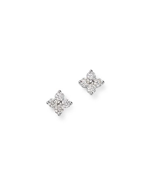 Bloomingdale's Diamond Clover Stud Earrings in 14K Gold 0.75 ct. t.w. 100 Exclusive