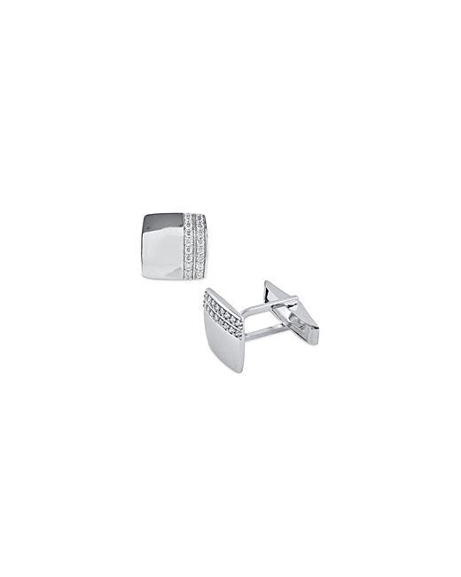 Bloomingdale's Diamond Pave Classic Cufflinks in 14K Gold 0.50 ct. t.w. 100 Exclusive