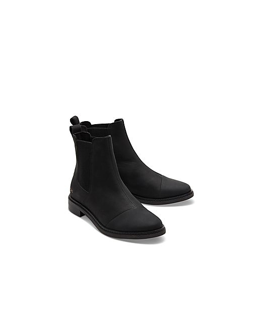 Toms Charli Leather Chelsea Boots