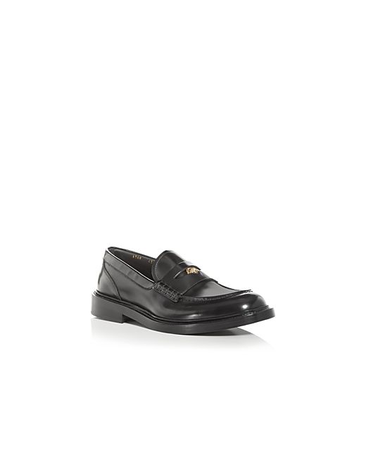 Versace Apron Toe Penny Loafers