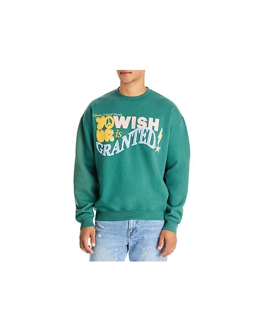 Coney Island Picnic Oversized Fit Wish Granted Graphic Sweatshirt