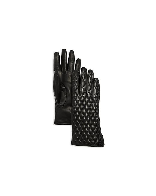 Bloomingdale's Fancy Leather Gloves 100 Exclusive
