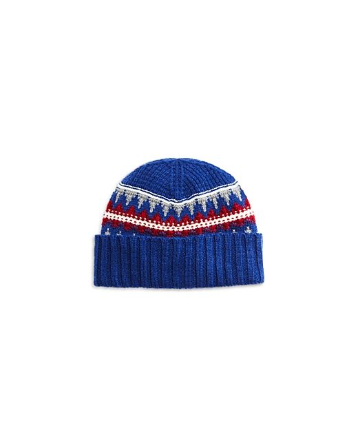 The Men's Store At Bloomingdale's Fair Isle Knit Cuff Hat 100 Exclusive