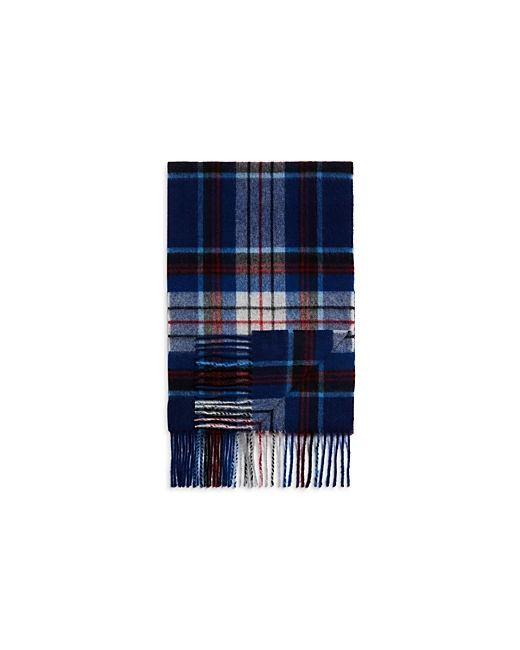 The Men's Store At Bloomingdale's Centered Plaid Oversized Cashmere Scarf 100 Exclusive