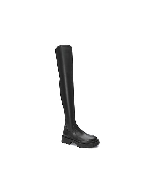 Ash Gill Pull On Lug Sole Over The Knee Boots