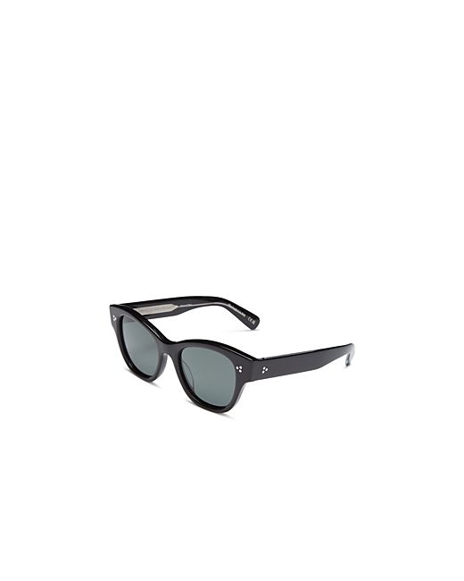 Oliver Peoples Eadie Polarized Round Sunglasses 51mm
