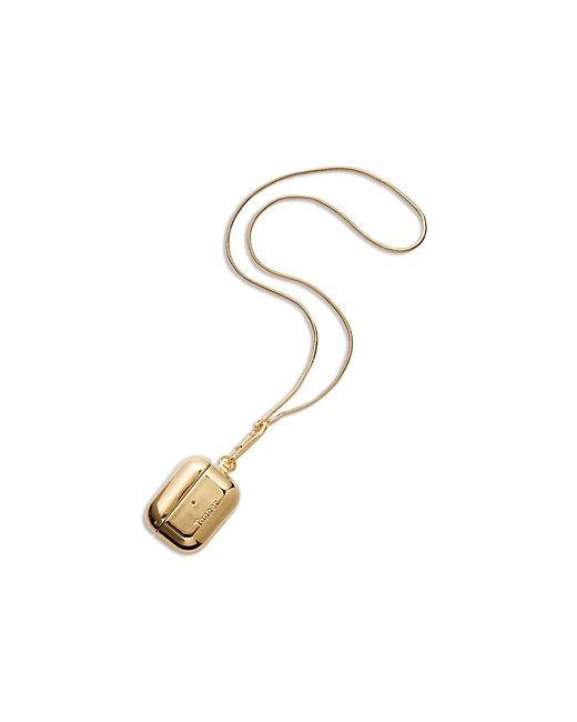 Tapper Snake Chain Necklace Case for Air Pods Pro in 18K Plated