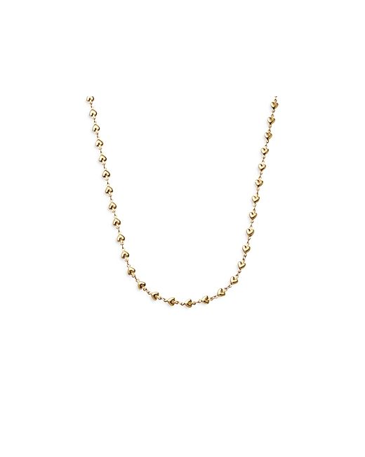 Crystal Haze Jewelry Habibi Heart Chain Necklace 18.5