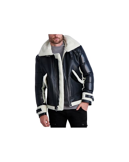 Karl Lagerfeld Faux Shearling Jacket