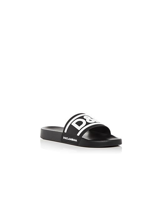 Dolce & Gabbana Saint Barth Slip On Pool Sandals