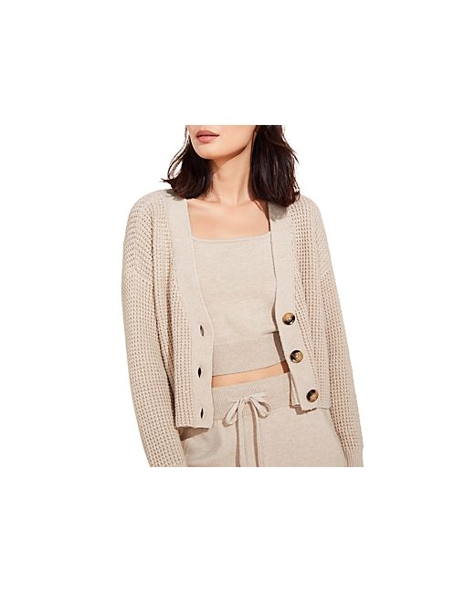Eberjey The Croppe Button Front Cardigan