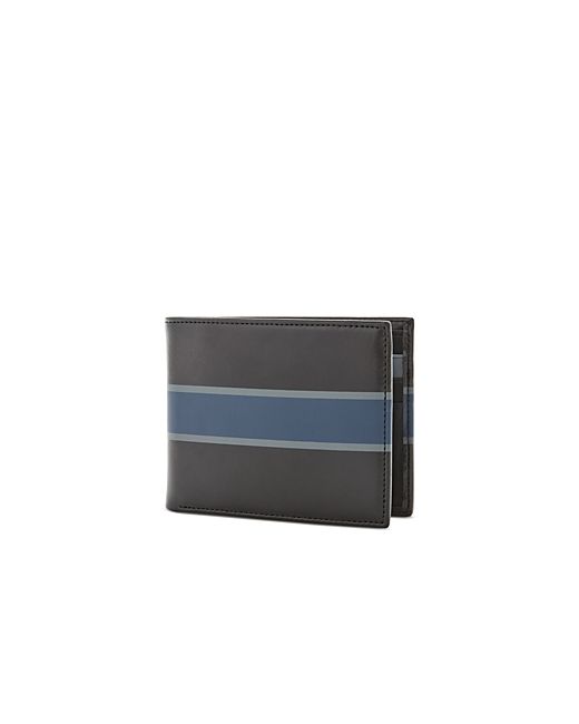 The Men's Store At Bloomingdale's Striped Bifold Wallet